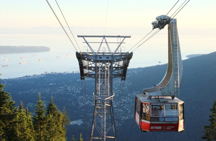 Grouse Mountain SkyRide, Vancouver, British Columbia; Photo by ©Pacific Walkers